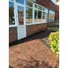 Tumbled Block Paving in Brindle, 50mm, 2 Mixed Sizes. Pack 8.35m2