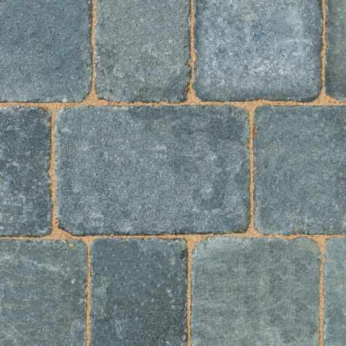 Woburn Rumbled Graphite Block Paving Setts