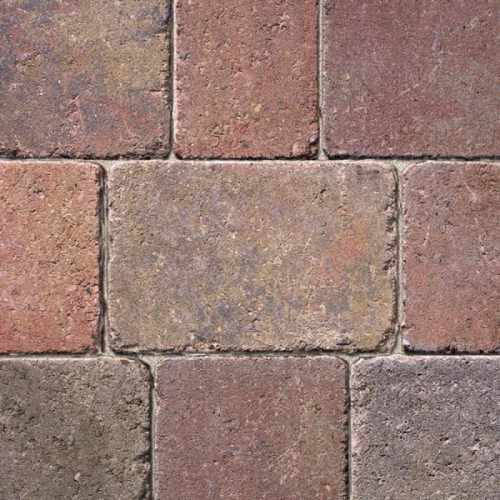 Woburn Rumbled Autumn Block Paving Setts in Mixed Sizes