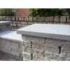 Natural Granite Flat Pier Caps: Grey Colour - 500x500x40mm for 2 Brick Pillar 