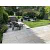 Bradstone Romeli Porcelain Paving in Buff Blend.