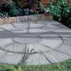 Circle Paving Kit: Natural Sandstone 1.6m Dia : Kandla Grey