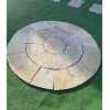 Circle Paving Kit: Natural Sandstone 1.6m Dia : Rippon Buff