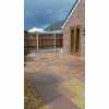 Natural Indian Sandstone Paving: 4 Mixed Sizes in Harvest Blend: Patio Pack 15.25m2