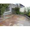 Natural Indian Sandstone Paving: 4 Mixed Sizes in Harvest Blend: Patio Pack 15.25m2