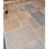 Natural Indian Sandstone Paving: 4 Mixed Sizes in Harvest Blend: Patio Pack 15.25m2