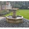 Natural Limestone Fountain - French Village Style: 1.7mtr Diameter