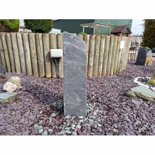 Grey Slate Monolith - SLC-1 Pre-Drilled Water Feature: 700mm