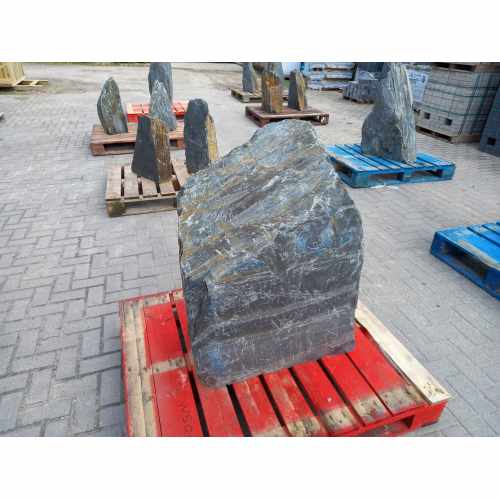 Grey Slate Monolith WS-04 - Pre-Drilled Water Feature: 950mm