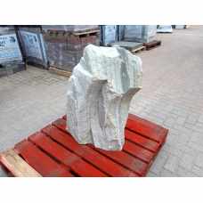 Water Feature: Silver Quartz Stone Pre-Drilled Monolith Water Feature: QM-01 - 830mm High