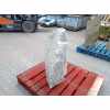 Water Feature: Silver Quartz Stone Pre-Drilled Monolith Water Feature: QM-01 - 830mm High