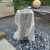 Water Feature: Silver Quartz Stone Pre-Drilled Monolith Water Feature: QM-09 - 680mm High