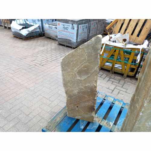 Water Feature: Silver Quartz Stone Pre-Drilled Monolith Water Feature: QM-11 - 1020mm High