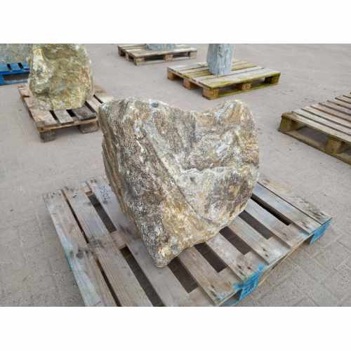 Water Feature: Silver Quartz Stone Pre-Drilled Monolith DS-24-02 Water Feature - 660mm High