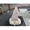 Water Feature: Natural Marble Stone Pre-Drilled Monolith Water Feature: Ven-01 - 900mm High