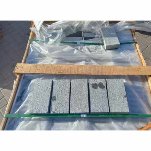 Natural Sawn Granite Cobble Paving Setts, Grey Colour - 20cm x 10cm x 5cm