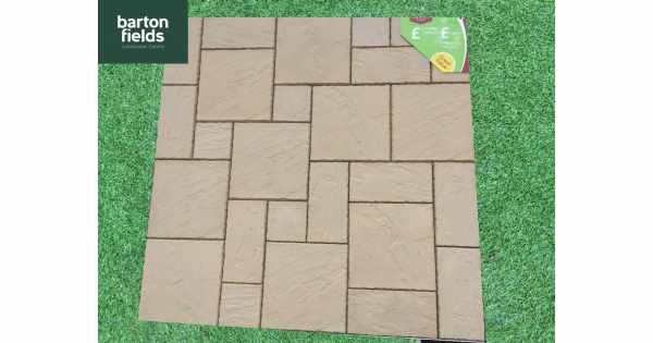 Chalice Cotswold Limestone Paving 5 76m2 Patio Pack Decorative Paving