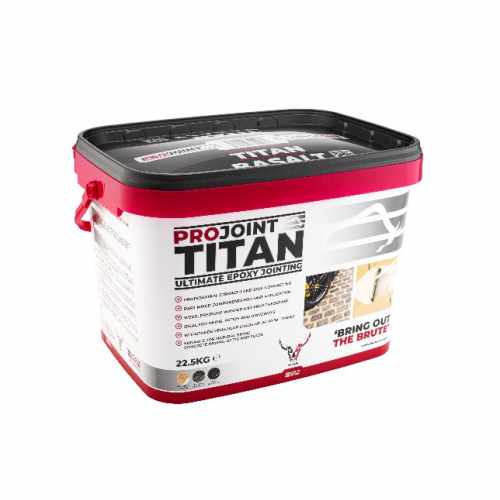 Nexus ProJoint Titan: High Strength 2 Part Epoxy Paving Grout in Basalt - 22.5kg Tubs 